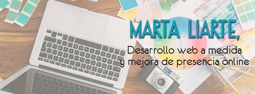 Marta Liarte, Diseñadora web & Gráfica cover